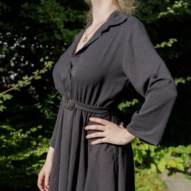 Black Wide Dress