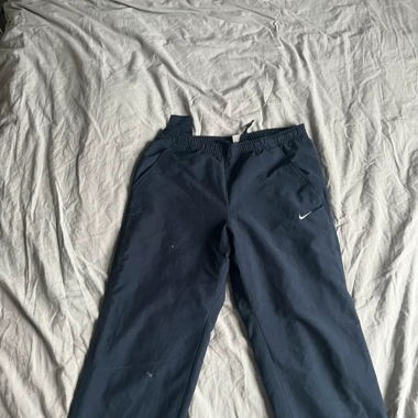 Pantaloni della tuta Nike vintage nero/blu scuro