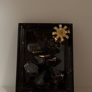 SCANDAL JPL Broken Bottle Art