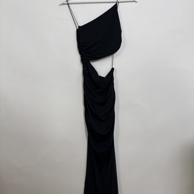 Zara black evening dress