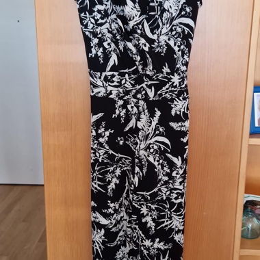 Black Floral Jumpsuit