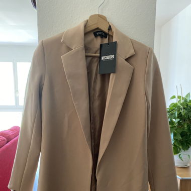 Beige nude blazer