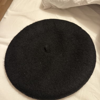 Beret Hut Mütze  schwarz
