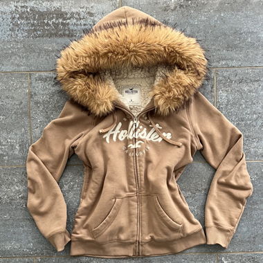 Giacca Hollister con pelliccia