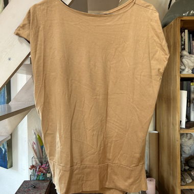 Top vintage bicolore