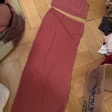 Ensemble 2 pièces top et jupe