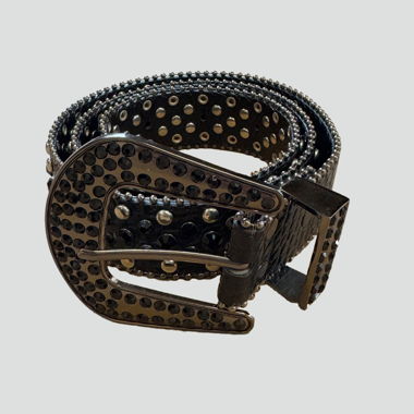 Y2k vintage rhinestones belt