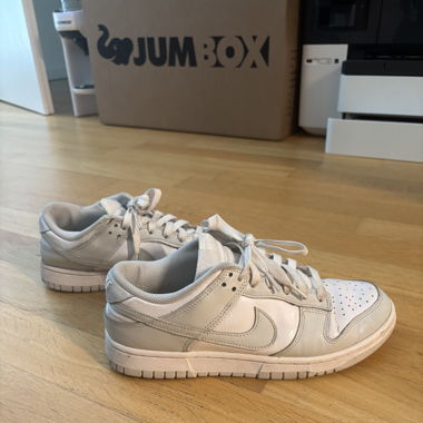 Nike Dunk Low Gris et blanc