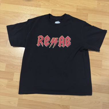 Black REHAB T-Shirt