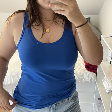 Blue Tanktop in Size L 
