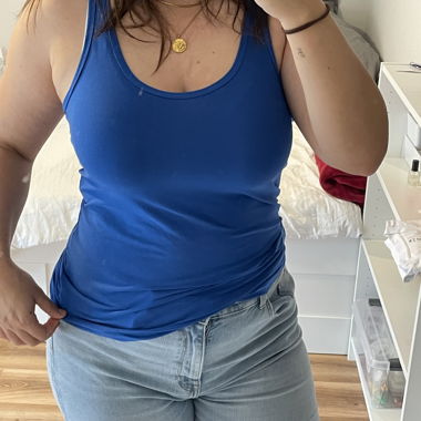 Blue Tanktop in Size L 
