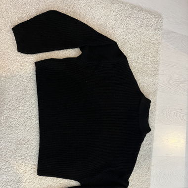 Pull en laine noir