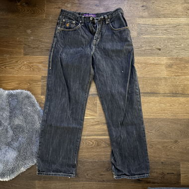 Vintage Streetwear Jeans mit Design (Grösse 32)