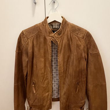 Veste en cuir Navyboot