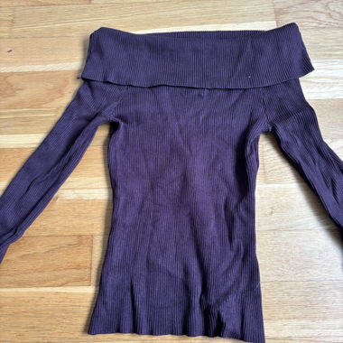 Off-Shoulder Pullover