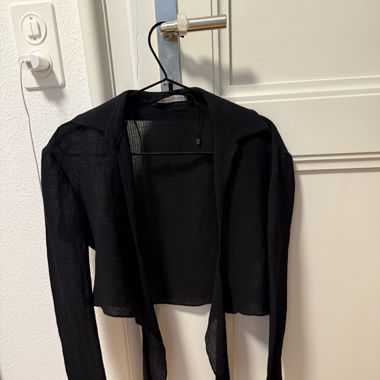 Crop Wickelbluse