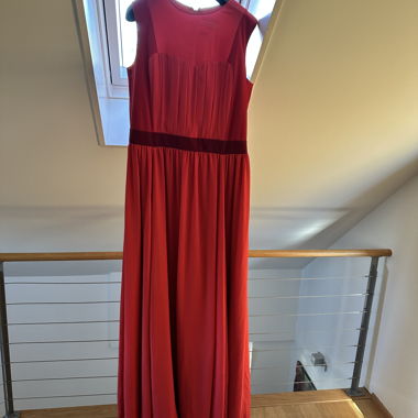 Red Fashion Hero Maxi Dress