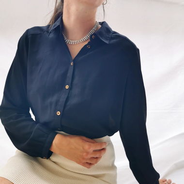 Vintage bicolor blouse