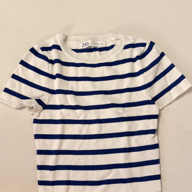 Striped Zara T‑Shirt, Size S