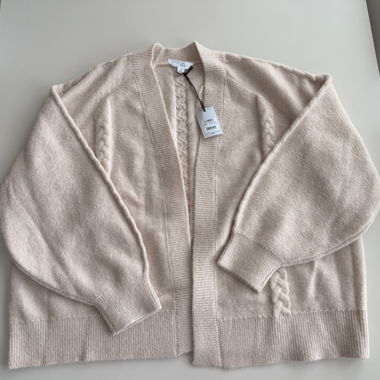 Cardigan in maglia Cream