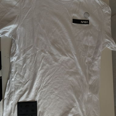 White NASA T-shirt