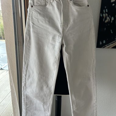 Jean blanc Zara 