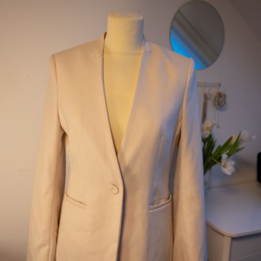 Cream-Coloured Blazer