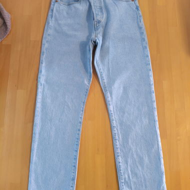 Jeans Levi’s 501 azzurri a gamba dritta