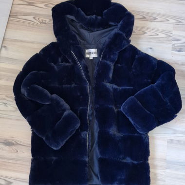 Faux fur jacket