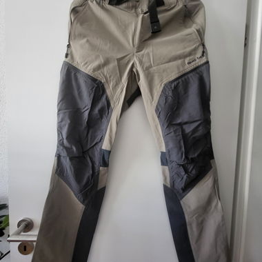 Pantaloni da trekking Mont-bell beige/grigio Tg. M/38