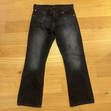 Jean vintage Levi’s 507 noir rare flare