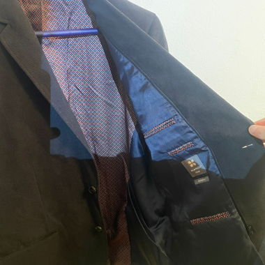 Blazer pour homme foncé en laine