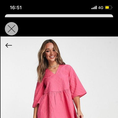 Pinkes Vero Moda Kleid, Gr. XS
