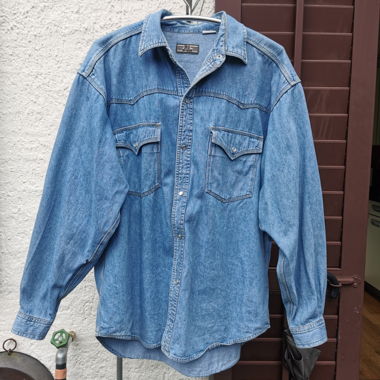 Jeansjacke baggy fit