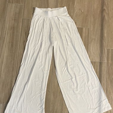 Stoffhose, weiss