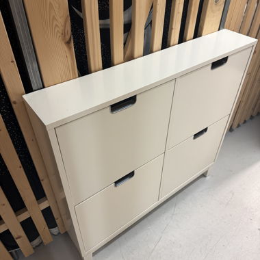 White shoe cabinet IKEA STALL