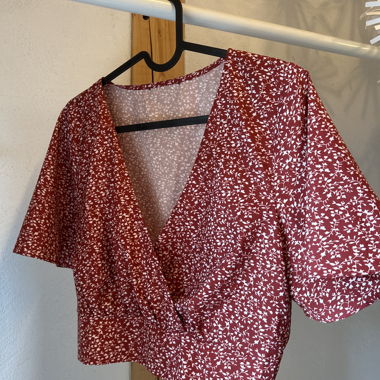 Blouse Estivale Manches Courtes