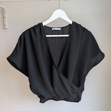 Débardeur Zara style cache-coeur