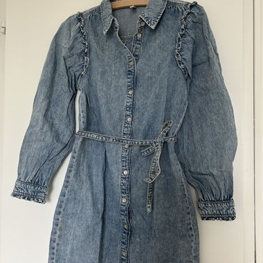 Robe chemise en denim
