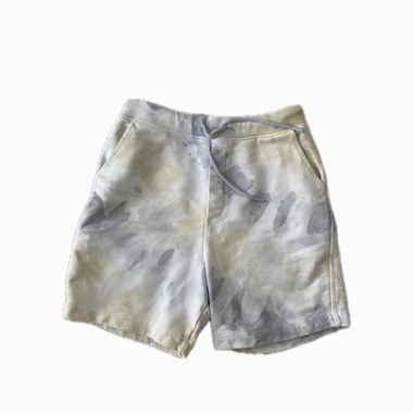 Short sweat gris