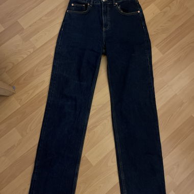 Dark blue jeans
