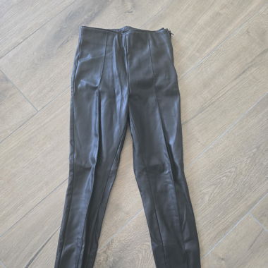 Zara High Waist Lederhose