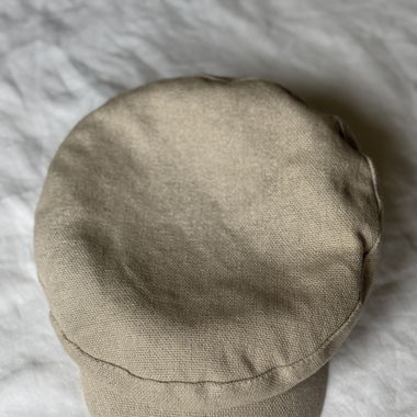 Hippes Leinen Beret / Kappe