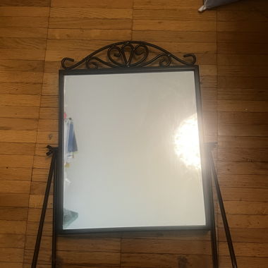 Black IKEA mirror