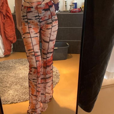 Pantalon de festival transparent