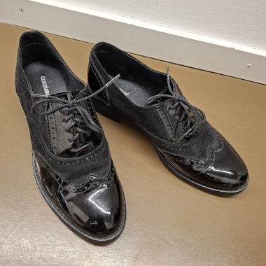 Scarpe richelieu nere 40