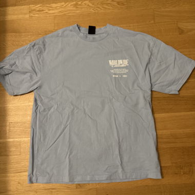 T-shirt Baby Blue Worldwide Connection