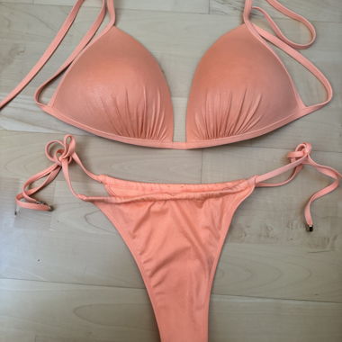 Bikini rosa corallo