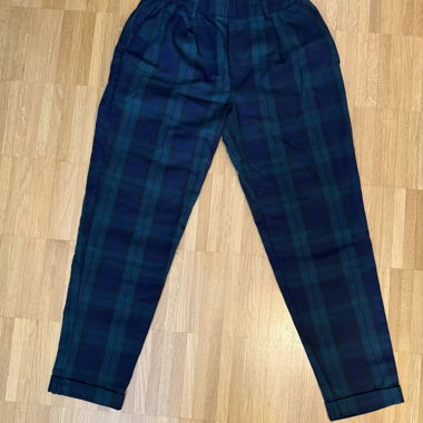 Chequered pants