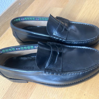 Leder-Loafer